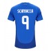 Maillot de foot Italie Gianluca Scamacca #9 Domicile vêtements Europe 2024 Manches Courtes